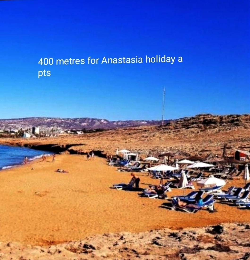Anastasia Holiday Apartments Paphos Eksteriør bilde